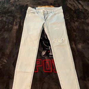 Abercrombie and fitch super slim jeans Sz 33